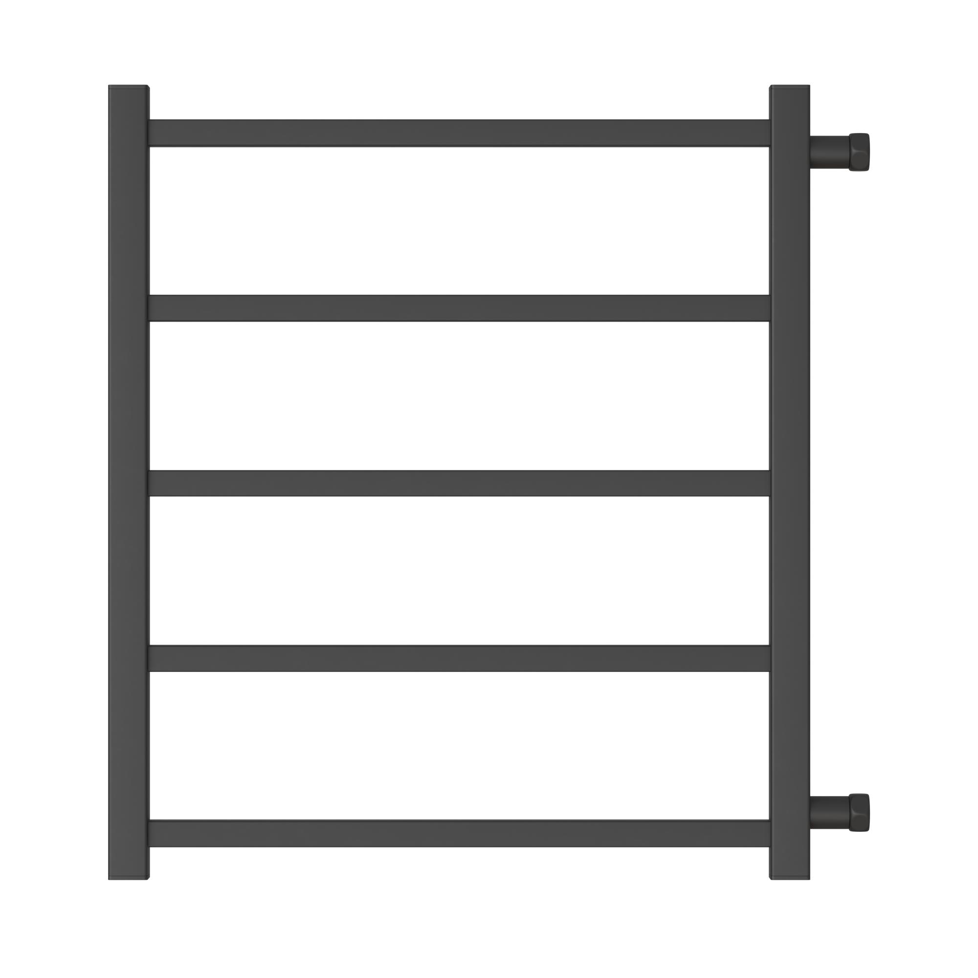 Полотенцесушитель водяной Point Вега PN71556B П5 500x600 с боковым подключением 500, черный