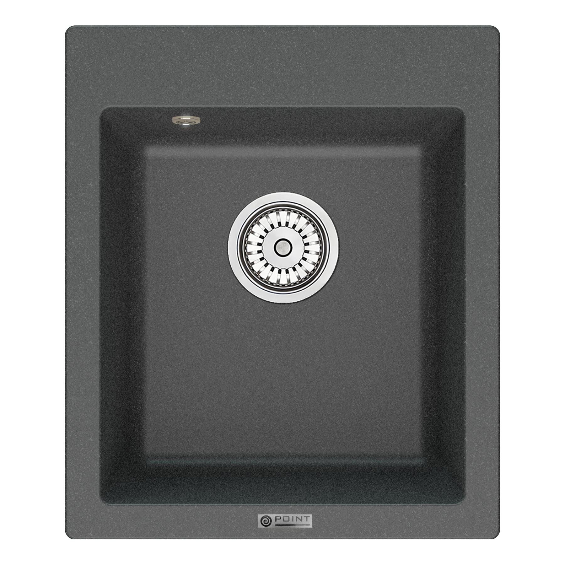 Мойка кухонная Point Динара 42 графит