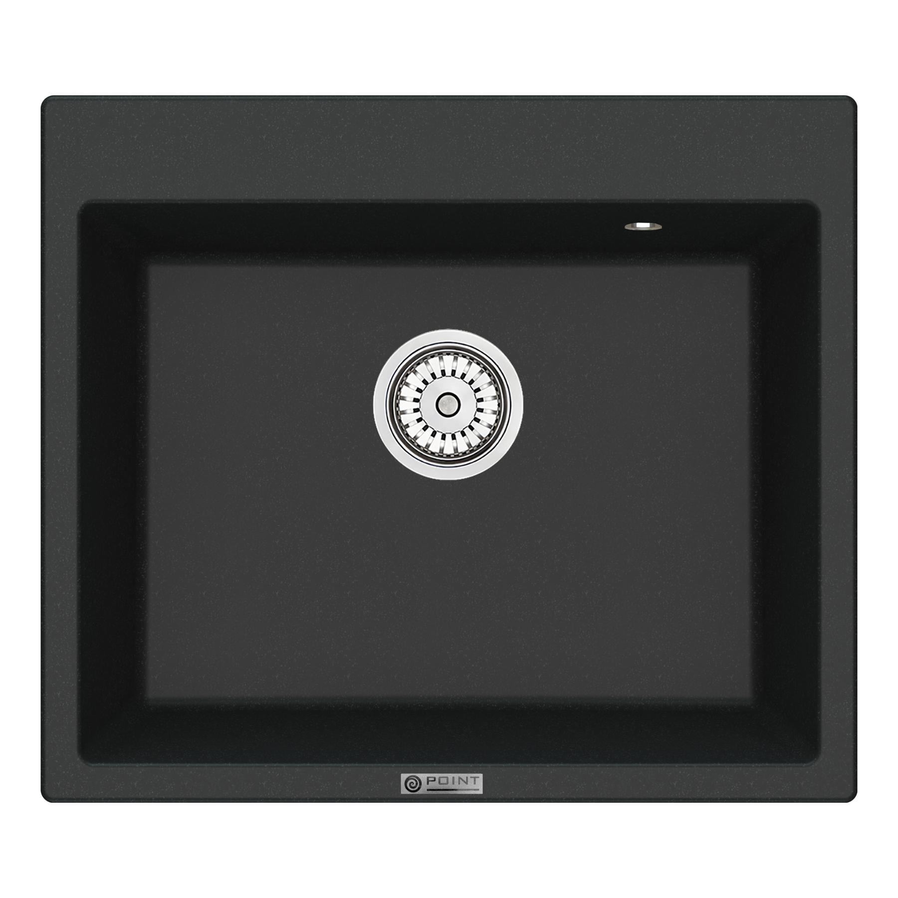 Мойка кухонная Point Бинга 60 черный