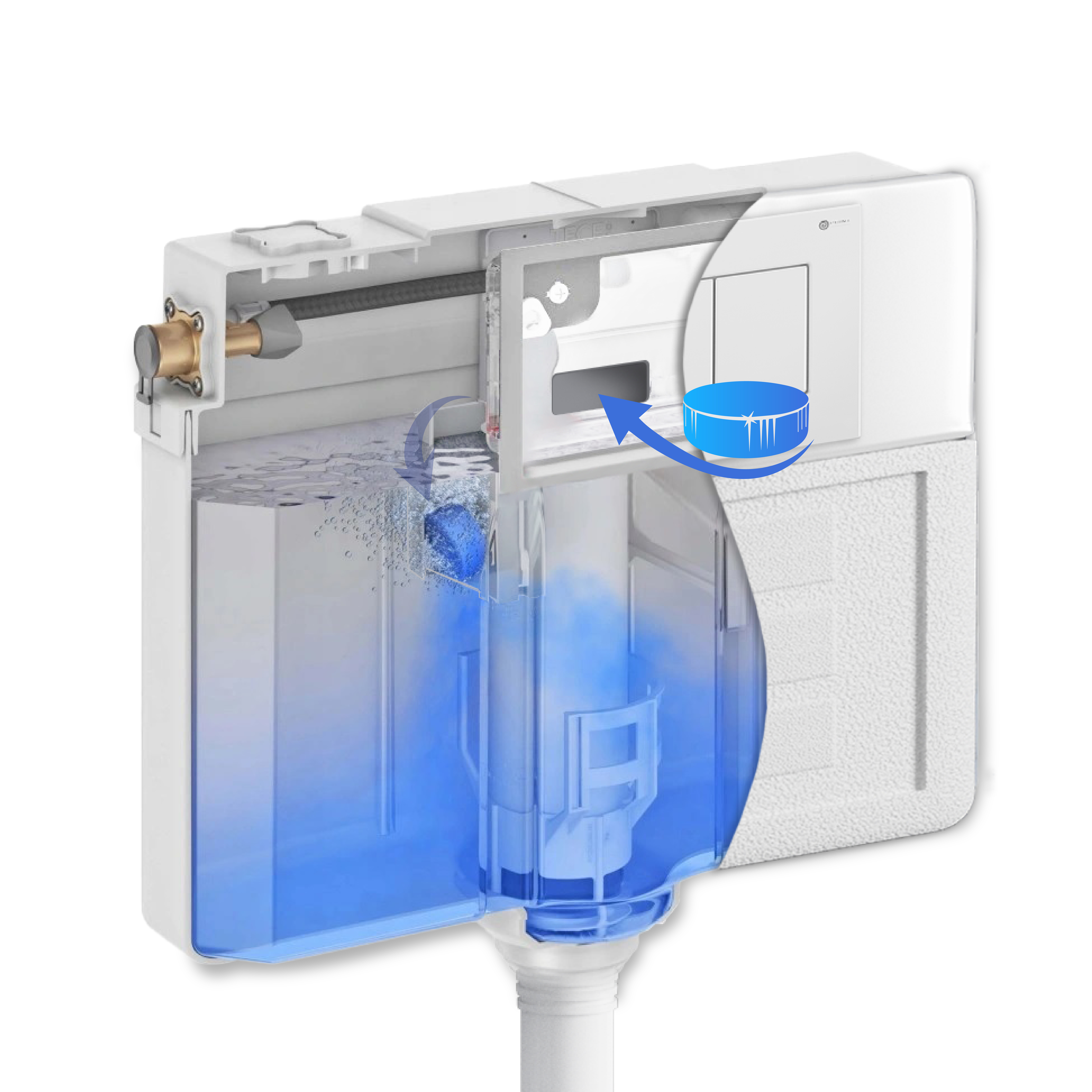 Система инсталляции Point Элемент для подвесного унитаза PN45122