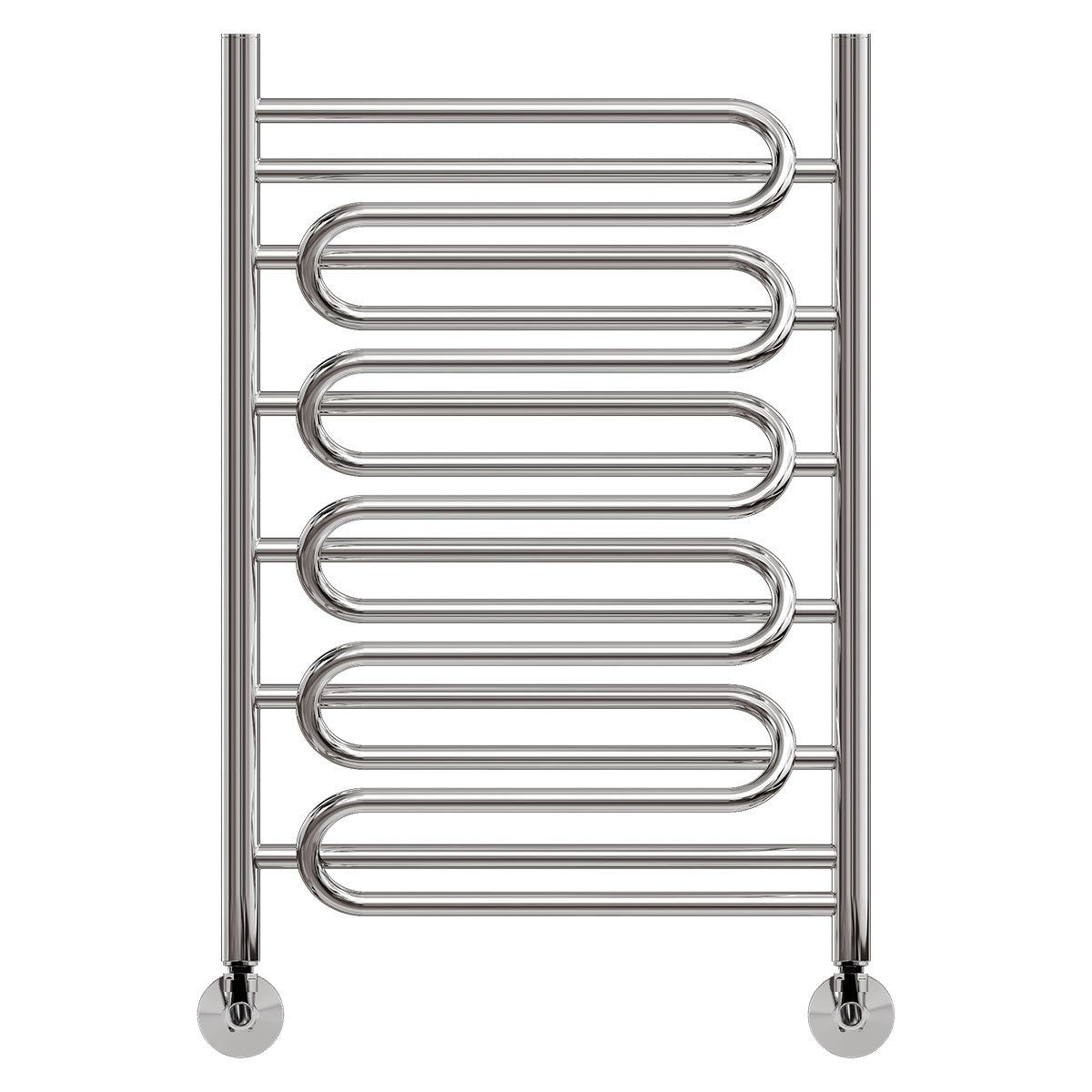 Полотенцесушитель водяной Point Юпитер премиум PN01158S П7 500x800, хром