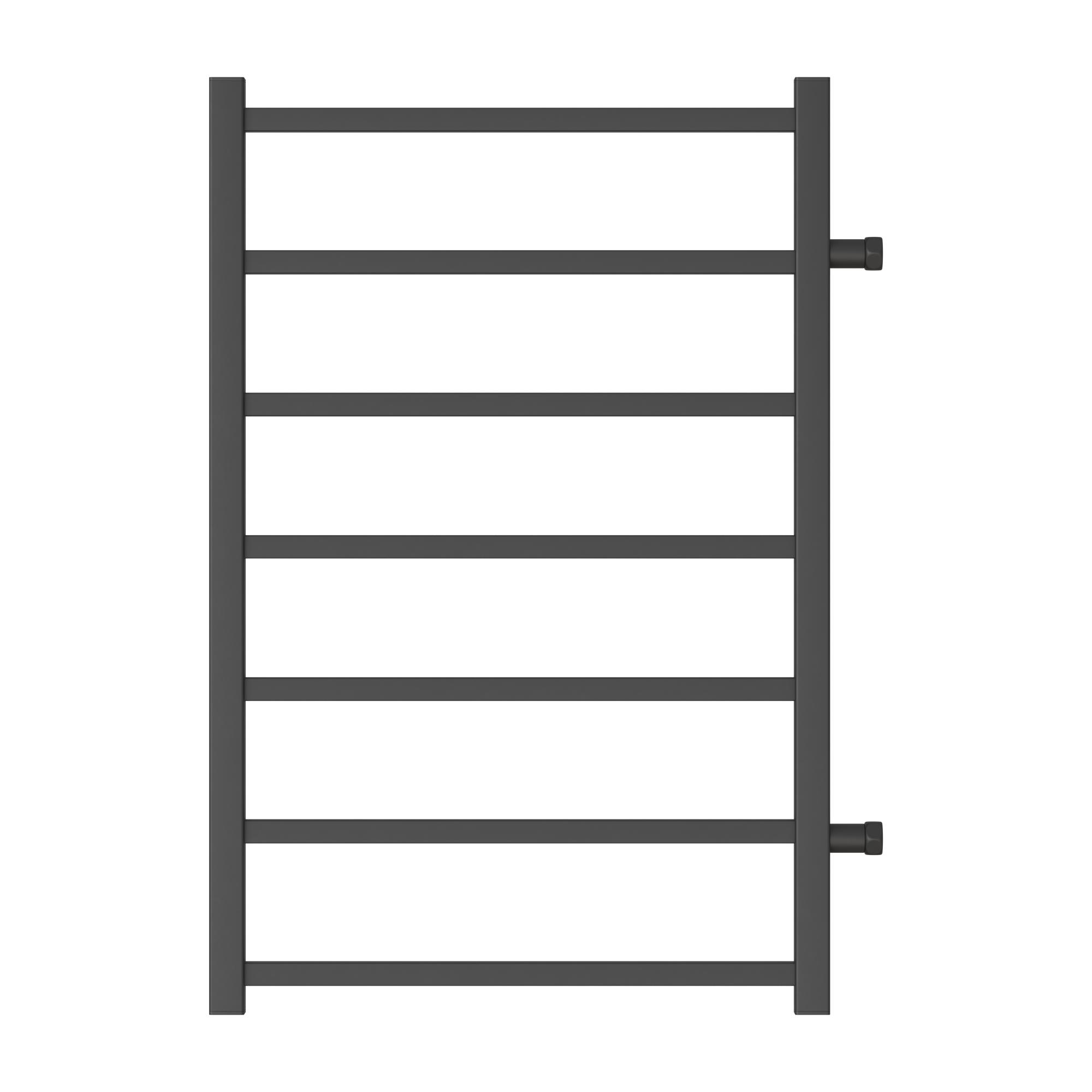 Полотенцесушитель водяной Point Вега PN71558B П7 500x800 с боковым подключением 500, черный