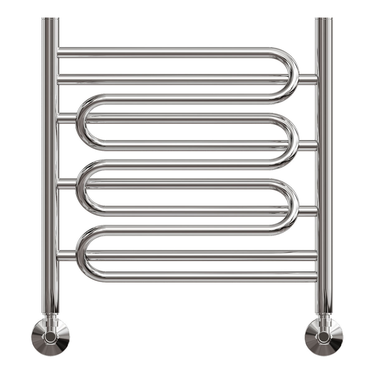 Полотенцесушитель водяной Point Юпитер премиум PN01156S П5 500x600, хром