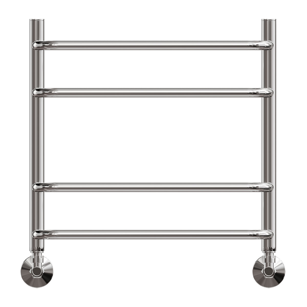 Полотенцесушитель водяной Point Нептун PN09155 П4 500x500, хром