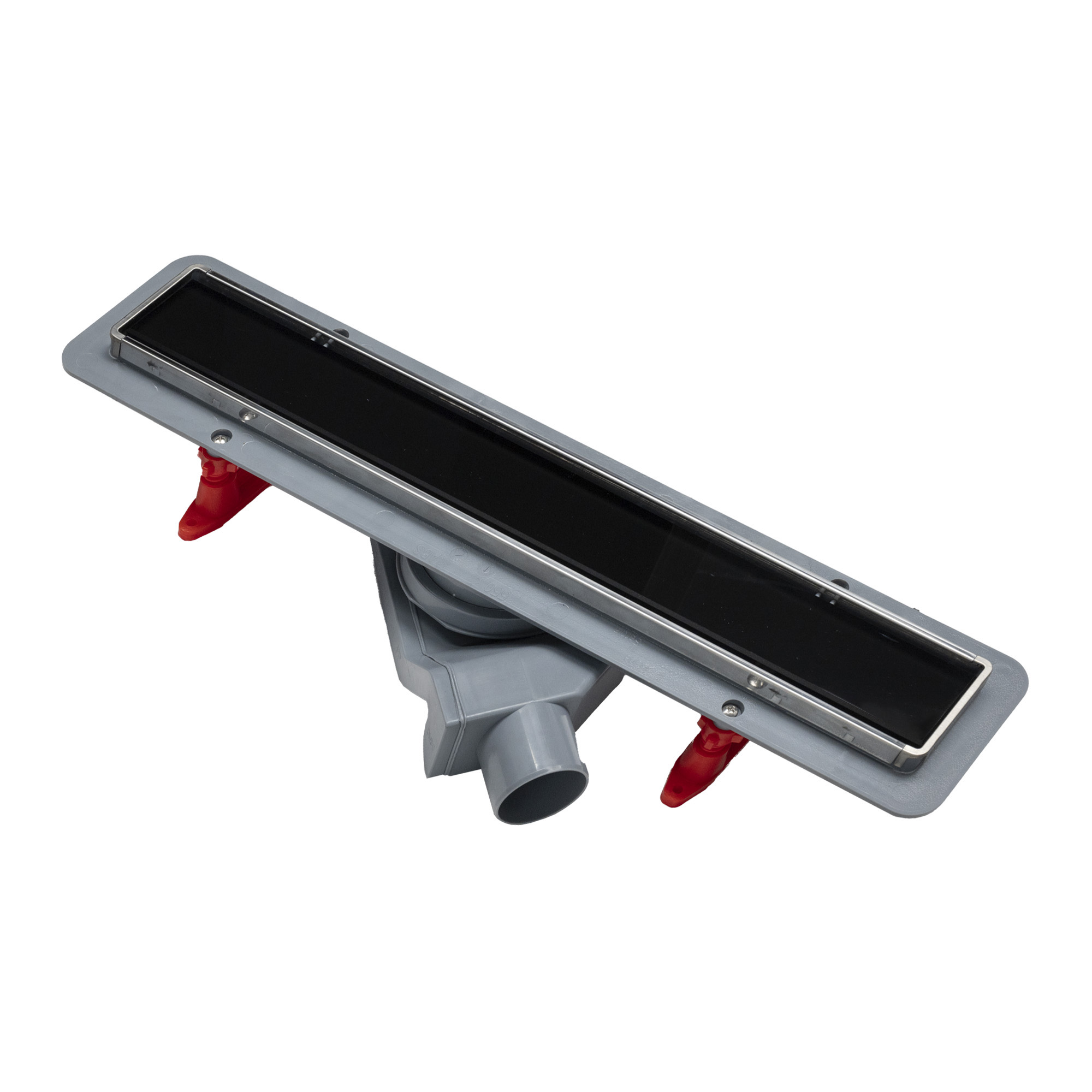 Душевой лоток POINT Деметра стекло черное 650 арт PN50465GLB