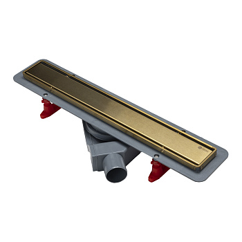 Душевой лоток POINT Деметра золото 550 арт PN50655G